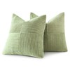 MIULEE Cushion Covers Set of 2, 45 x 45 cm,