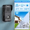 Wireless Doorbell, SANZUCO Doorbells Hands Free Communication, Full Duplex Waterproof