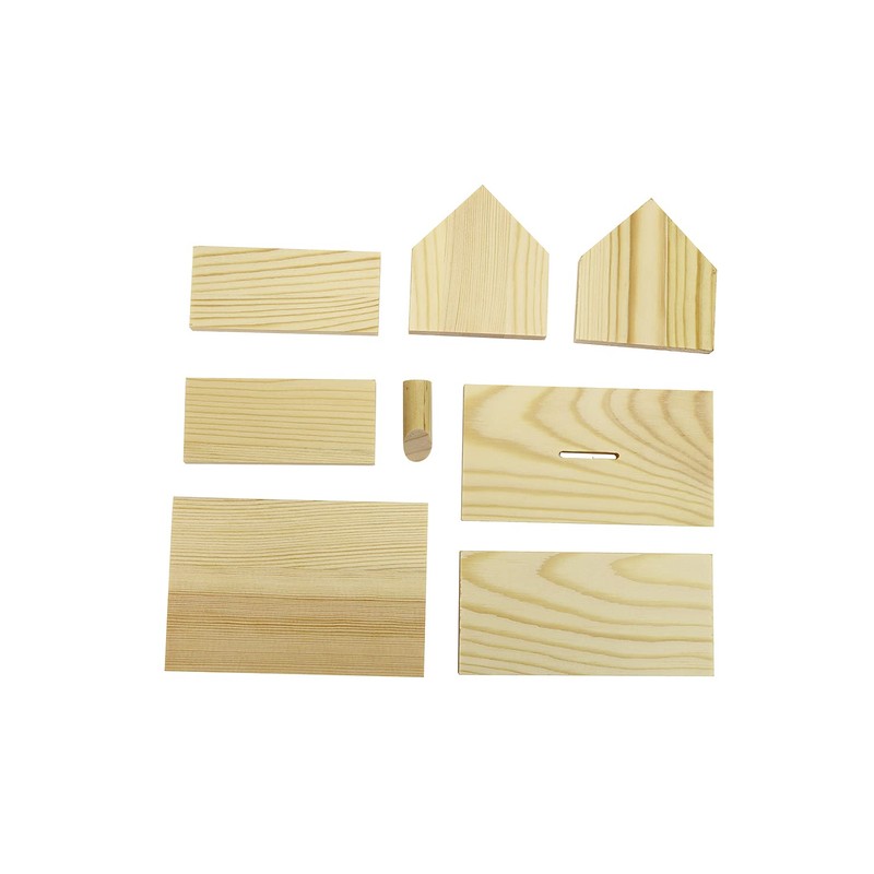 Kamidana no Sato Craft Kit, Forest House, Piggy Bank, External