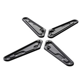 Asahi Wood Processing OPT-001-BK TV Wall Mount Optional Wall Mount Black
