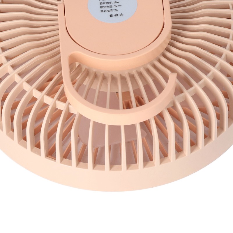 2 in 1 Desktop Fan ABS PP 4000mah 3 Gears