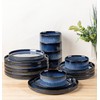 TheTerra Ceramic Dinnerware Sets for 6, 18 Pieces Porcelain Lightweight