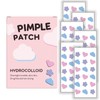 Cloud & Heart Pattern Pimple Patch, 108pcs/box Hydrocolloid Invisible Acne