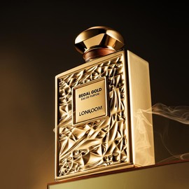 [US]LONKOOM Regal Gold&Black EDP Perfume Gourmand Woody Spicy Scent Long lasting Parfum For Her and Him Chirstmas Gift Pretty Package arabic perfume - Specification: Regal Gold
