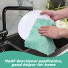 20 Pack Coral Fleece Dish Cloths with Durable Material, Ultra-Soft
