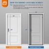 MAGZO Magnetic Screen Door, Fits Door Size 32'' x 80'',