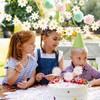 2 Daisy Pull Banners With 10 Daisy Inserts, Banner Decorations,