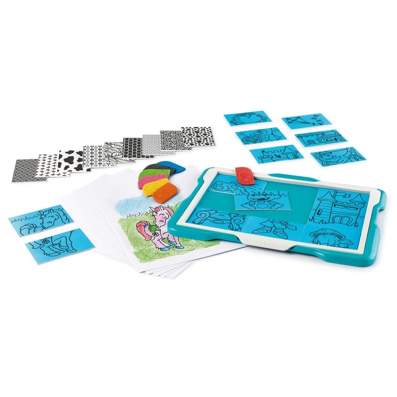 Maped Creativ Texture Art Kit with Drawing Table Assorted Design