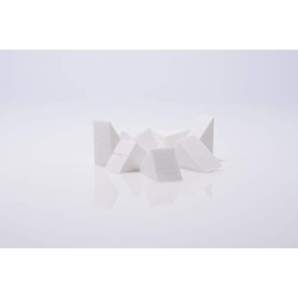 Terry Jacobs Professional Beauty Make Up Foam Sponge for Make Up | 8pcs Applicator Sponge Set | Liquid, Cream and Powder Blender for Foundation, Eye Shadow, Blush | Great for Cosmetic Blending