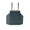 WPJCS EU to US Travel Plug Adapter, Socket Power Converter,Light,