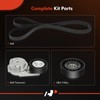A-Premium Engine Serpentine Belt Drive Kit Compatible with Jeep JK