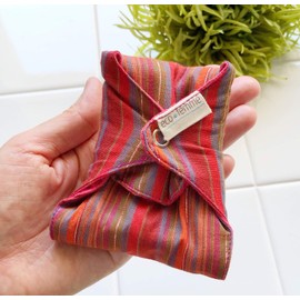 Organic Cloth Napkins, Set of 2, Waterproof, Washable, Reusable, Skin Color, GOTS Certified, Eco Femme