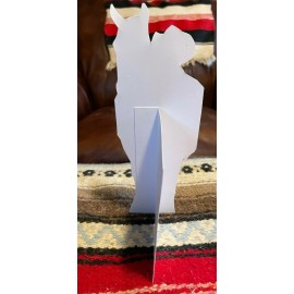 Roy Rogers and Trigger Western Star Tabletop Display Standee 10 1/2" Tall