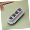TEHAUX 2pcs Toilet Seat Padding Kit Antislip Gasket Bumper Toilet
