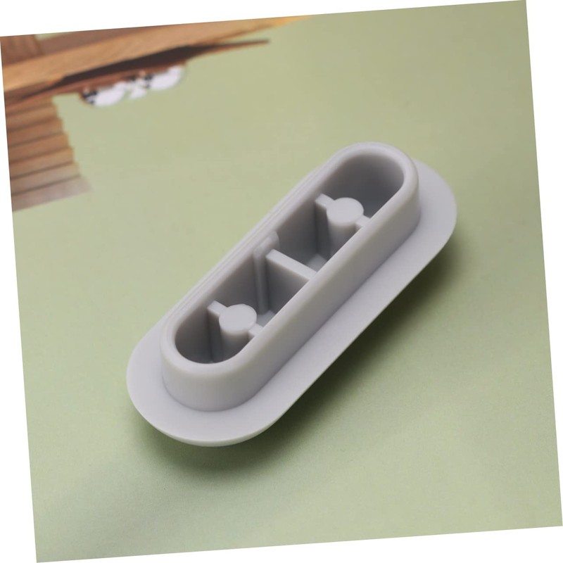 TEHAUX 2pcs Toilet Seat Padding Kit Antislip Gasket Bumper Toilet
