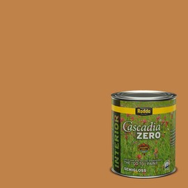 Rodda Paint CASCADIA ZERO Interior Semi-Gloss Paint & Primer in One, Quart, Beeswax Candle