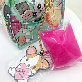 Too Faced Clover the Dog Vinyl Makeup Bag