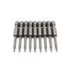 TEMO 10 Pieces T6 Torx Star Head Screwdriver Bit Set,