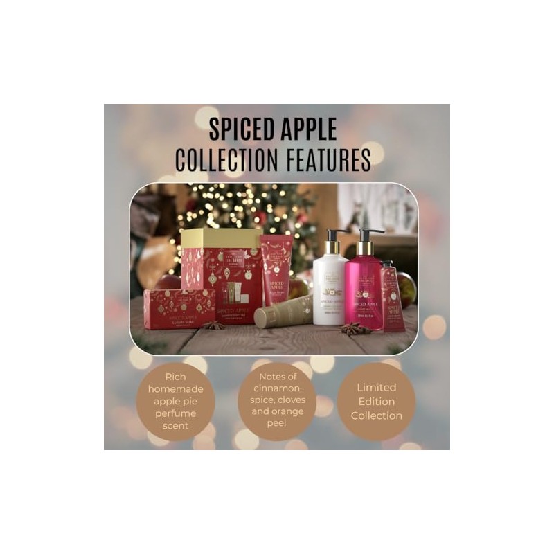 Scottish Fine Soaps Spiced Apple 2024 Hand Lotion 300ml