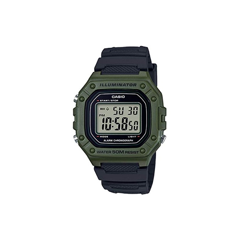 Casio Digital Quartz W-218H-3AVEF
