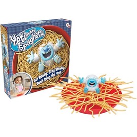 Goliath YETI IN My Spaghetti, Board Game from 4 Years, Board Game for Children and Adults from 2 Players, German Instructions Available