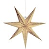 Star Antique Papierstern, Papier, Gold