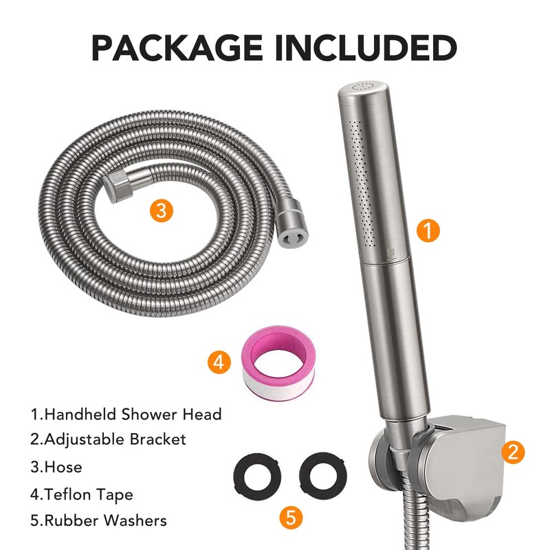 BESy Brass 2 In 1 Function Handheld Shower Head Set