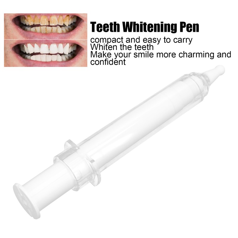 2Pcs 15ml Effective Teeth Whitening Pen No Sensitivity Teeth Coffee