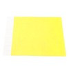 500PCS Paper Wristband Yellow Bracelets Disposable Waterproof Tear Resistant Paper