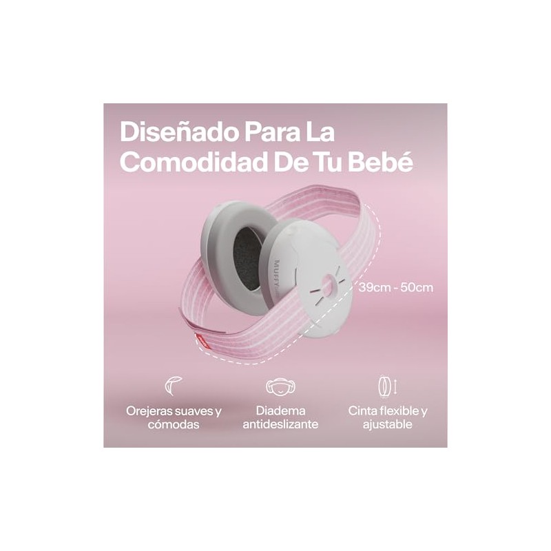 Alpine Muffy Baby - Protección auditiva para bebés y niños