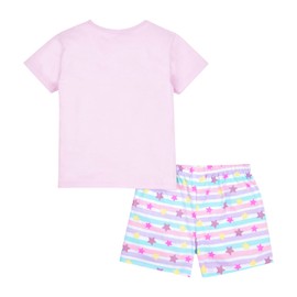 Gabby's Dollhouse Girls Pyjamas Short Pjs Set, Girls Nightwear Sleepsuit 5-6 Years Lilac