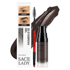 Sace Lady Gel Cejas Tinte Larga Duración 24h Waterproof 6ml Marrón Negro