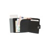 orso Bruno original Slim Wallet Lux Line, Cowhide nappa black
