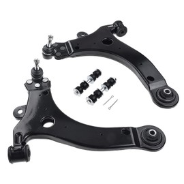 A-Premium Set of 4, Lower Control Arm, Sway Bar Link, Compatible with Chevy Impala (Limited) Uplander Venture Buick Regal Century Terraza Saturn Relay Oldsmobile Intrigue Silhouette Pontiac Montana