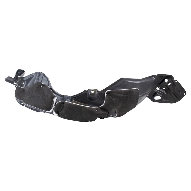TRQ Front Right Inner Fender Liner Black Passenger Side Compatible