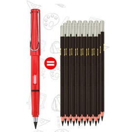 DOETYD 10pcs Infinity Pencils Durable Writing Everlasting Pencil Forever Inkless Pencil