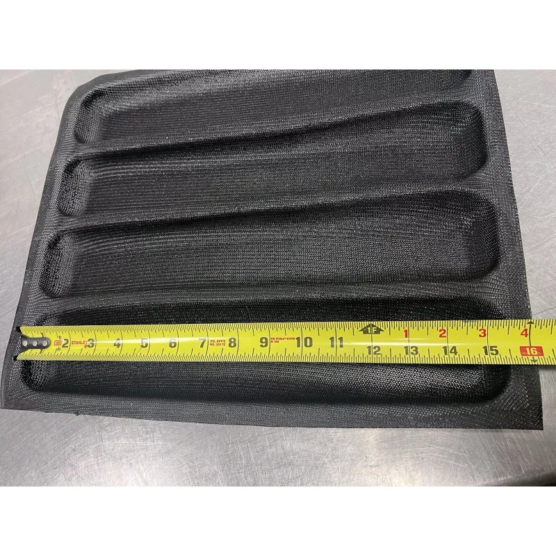 XL 15.5” SUBS Silform Style Silicone Baking Bread Mold Jersey