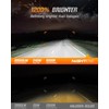 NIGHTEYE Upgraded 𝟗𝟎𝟎𝟓 Light Bulbs - 80000LM 6500K Cool White,240W
