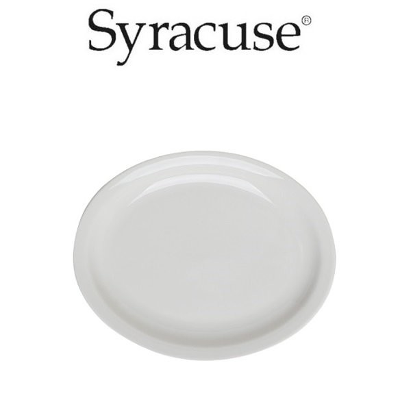 Syracuse New York oval plate 25cm 1p / 시라쿠스 뉴욕