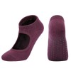 oasymala Cotton Yoga Socks with Non-Slip Grips - Ideal for