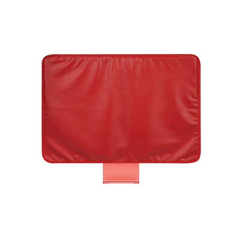 WESAPPINCcomputer Monitor Dust Cover for iMac 24”, PU Leather Protective