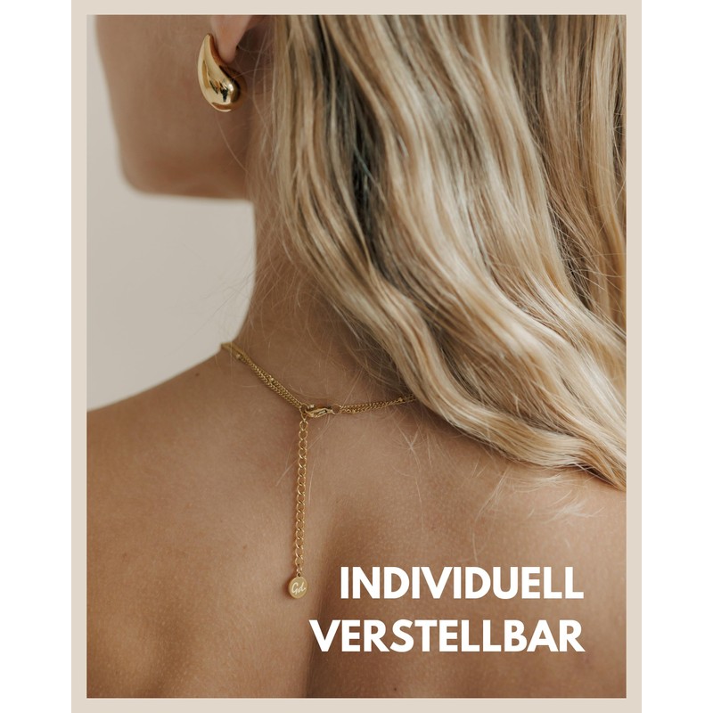 GD GOOD.designs Double Chain for Women with Platelets - Waterproof