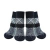 2 pcs Double Side Anti Slip Dog Socks,Paws Stop Licking