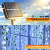 Joomer Solar String Lights Outdoor, 2Pack Total 80FT 240LED 8