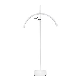KEEN ESSENTIALS Luna Floor Lamp Half Moon Manicure Nail Table LED Light, White