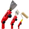 Multi-Angle Paint Brush Extender for High Ceiling, Extension Pole Attachments