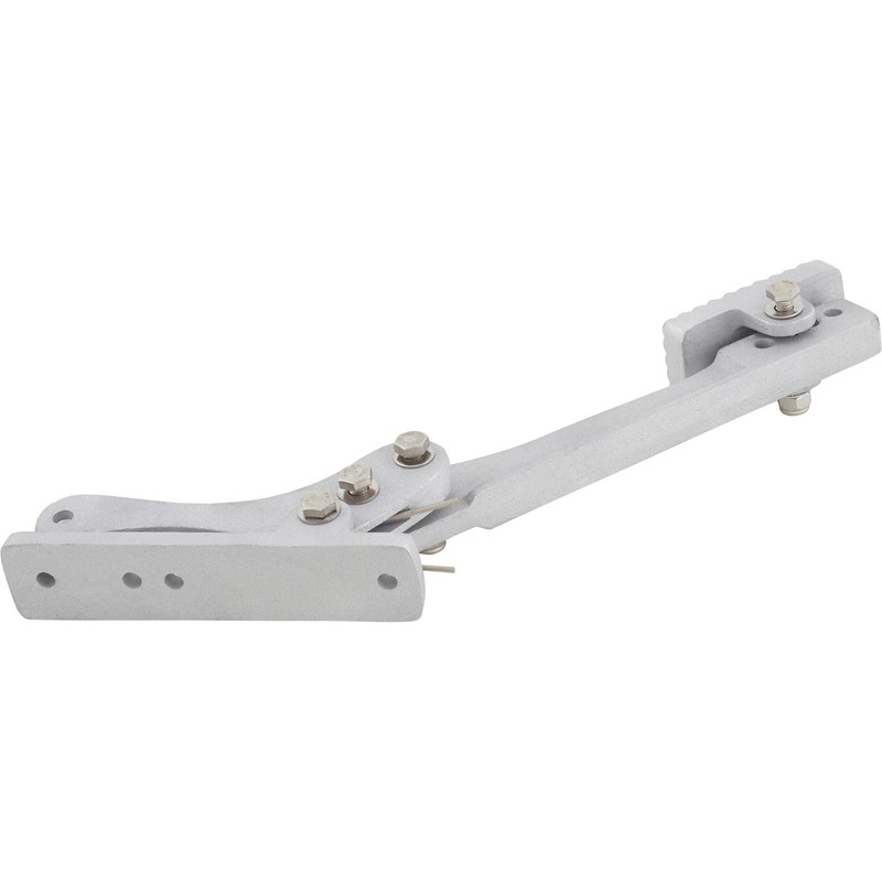 Speedway Motors Universal Cast Aluminum Accelerator Pedal, Adjustable Mount Holes,