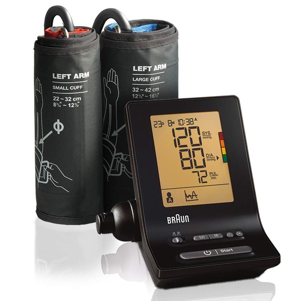 Braun ExactFit 5 automatic Upper arm blood pressure monitor with