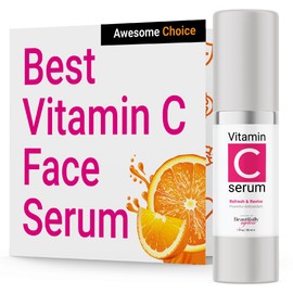 Beautifully Ageless: Vitamin C Face Serum for Face | Deep Hydration & Radiant Skin | Vegan & Cruelty-Free | American-Made