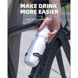 ROCKBROS Bicycle Bottle Cage PC Water Bottle Cage Ultralight MTB Road Bike Cup Holder Green/Blue/Red/Black/Gray 2 Pieces